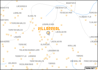 map of Villarreal