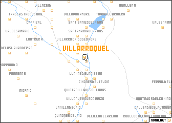 map of Villarroquel