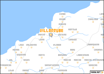 map of Villarrube