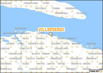 map of Villarseaux