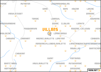 map of Villars