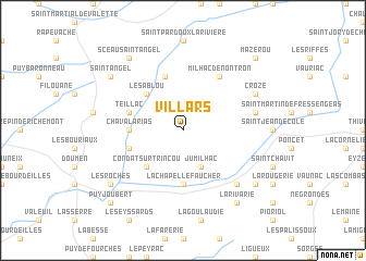 map of Villars