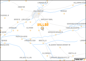 map of Villar