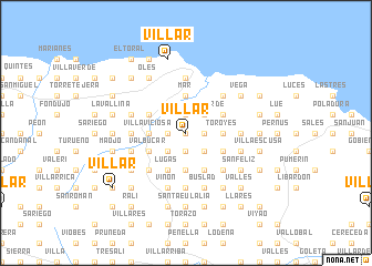 map of Villar