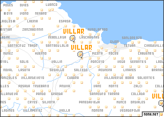 map of Villar