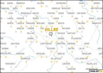 map of Villar