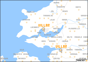 map of Villar