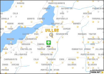 map of Villar