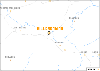 map of Villa Sandino