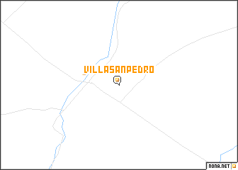map of Villa San Pedro