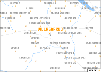 map of Villasdardo