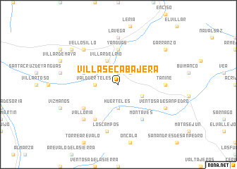 map of Villaseca Bajera