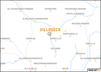 map of Villaseca