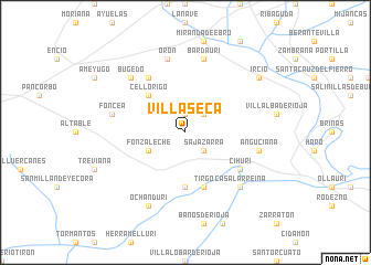 map of Villaseca