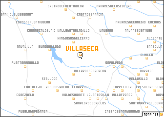 map of Villaseca