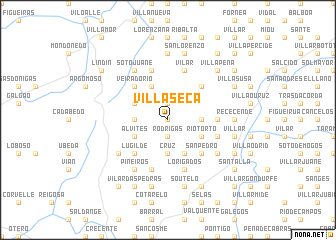 map of Villaseca