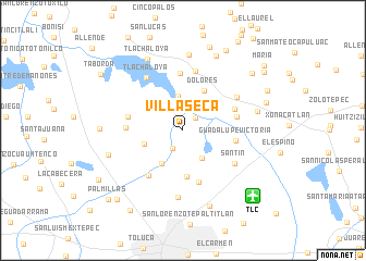 map of Villa Seca