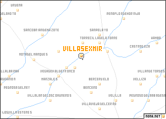 map of Villasexmir