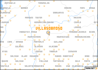 map of Villasobroso