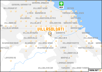 map of Villa Soldati