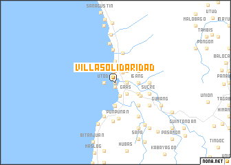 map of Villa Solidaridad