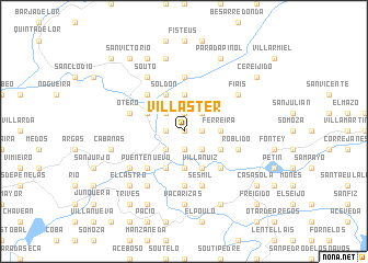 map of Villaster