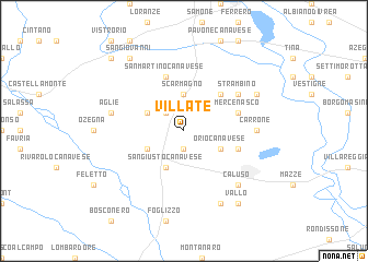 map of Villate