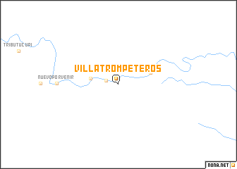 map of Villa Trompeteros