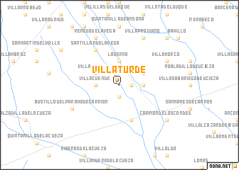 map of Villaturde