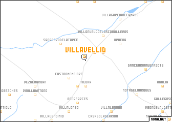 map of Villavellid