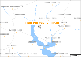 map of Villaverde y Pasaconsol