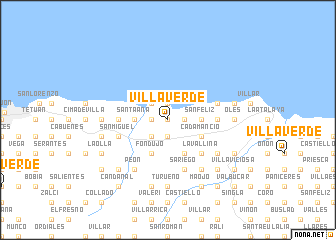 map of Villaverde