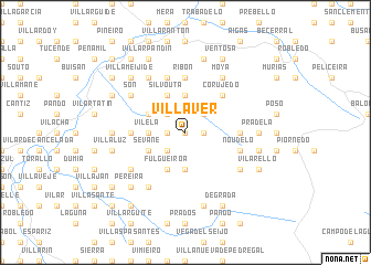 map of Villaver