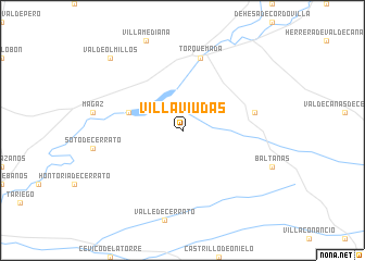 map of Villaviudas