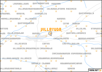 map of Villayuda