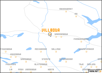 map of Villboda