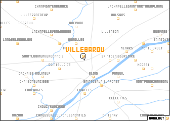 map of Villebarou