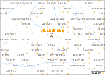 map of Ville-Basse