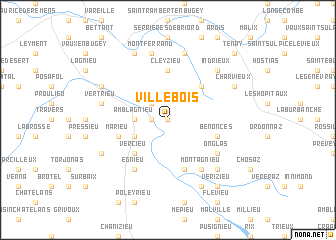 map of Villebois