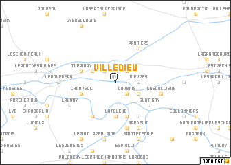 map of Villedieu