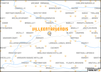 map of Ville-en-Tardenois