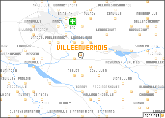 map of Ville-en-Vermois