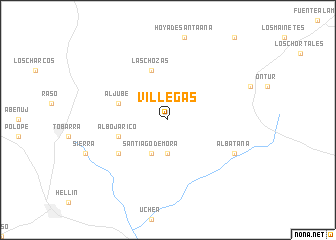 map of Villegas