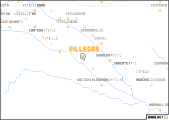 map of Villegas