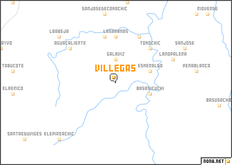 map of Villegas