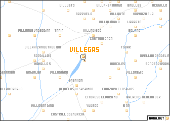 map of Villegas