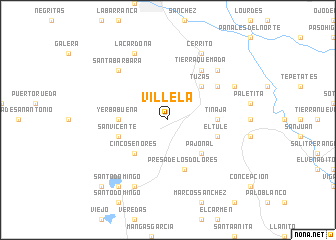 map of Villela