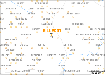 map of Villepot