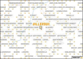 map of Villeroux