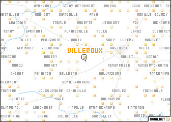 map of Villeroux
